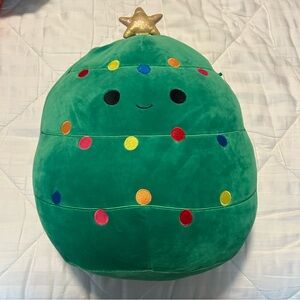 NWT Squishmallow Carol Green Christmas Tree Plush